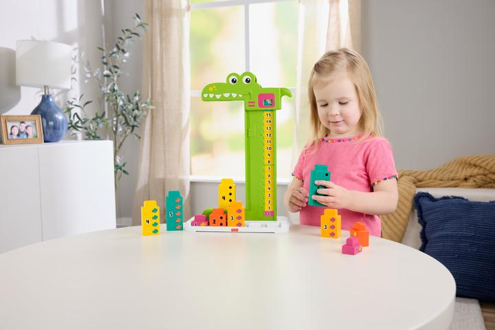 Actual product image Fisher-Price Mein Zahlen-Krokodil (German, French, Swiss German, Italian, English)