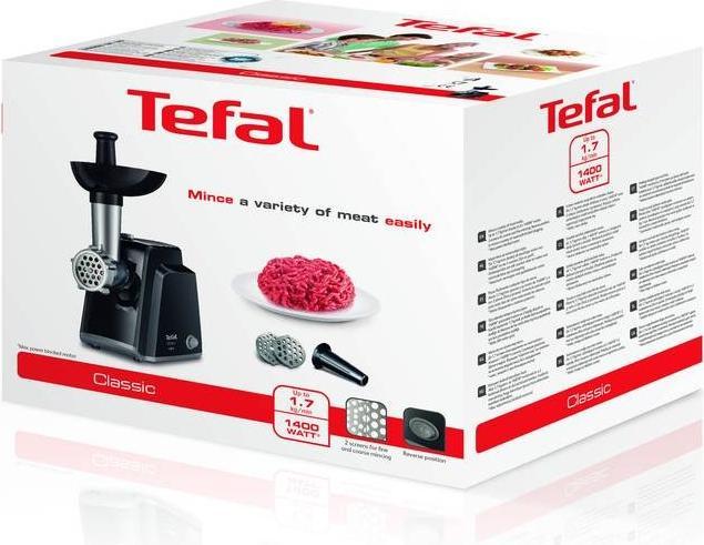 Actual product image Tefal NE105838 Meat grinder, stainless steel