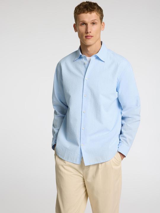 Produktbild Selected Homme Seersucker Langarmhemd (S)