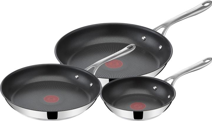 Produktbild Tefal Jamie Oliver Cook's Direct on Set (28 cm, Pfannenset + Topfset, Edelstahl)