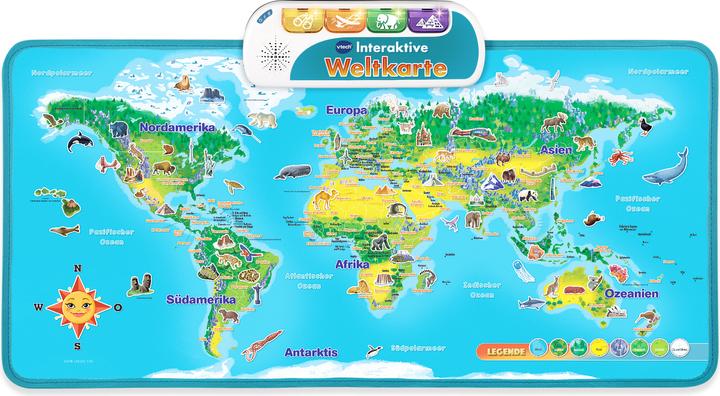 VTech Interactive world map (German)