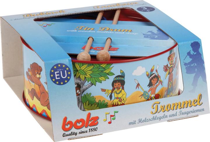 Productafbeelding Bolz Tinnen trommel indianen (Duits)