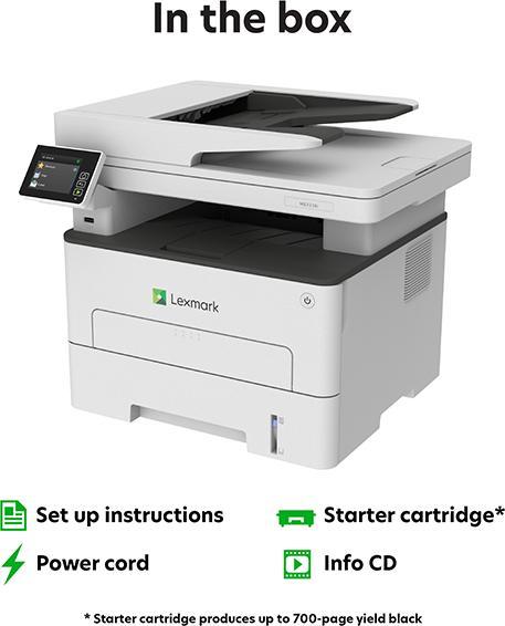 Image du produit Lexmark MB2236i (Laser, Noir et blanc)