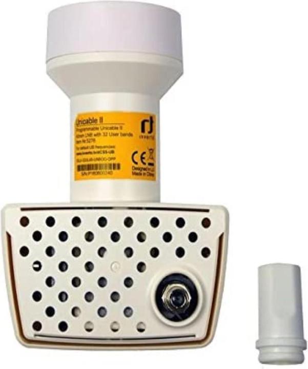 Actual product image inverto Unicable II signal converter (Quattro LNB, 40mm)