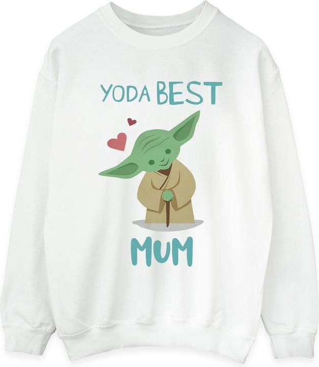 Immagine prodotto Star Wars Yoda Best Mum Felpa Donna (L)