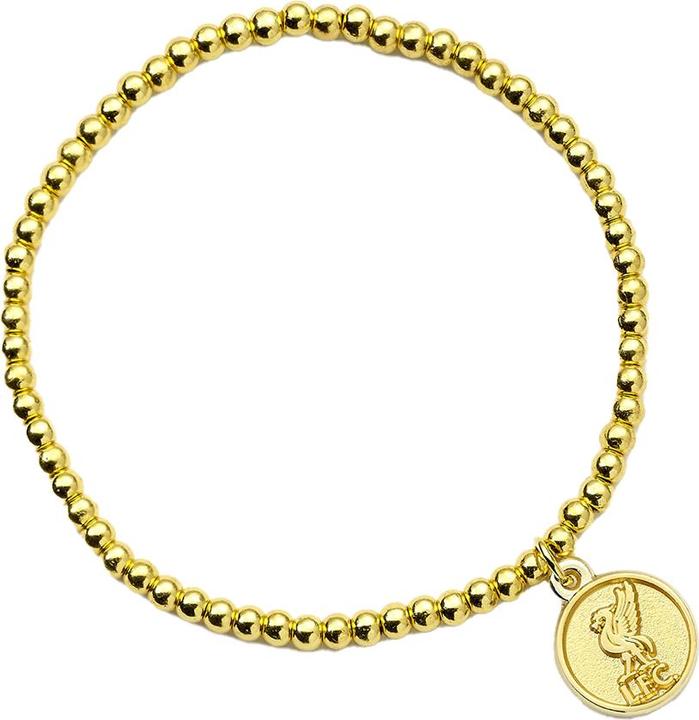 Score Draw Perlenbesetzt Armband Goldfarben lackiert (100% synthetisches Material)