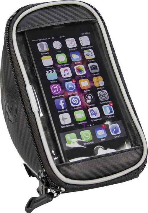Fischer Lenkertasche mit Smartphonefach (1.50 l, Handlebar bag)
