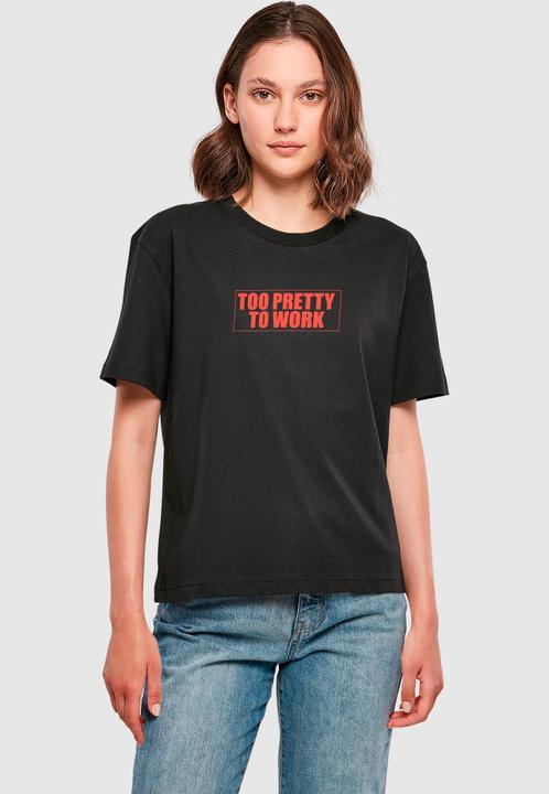 Produktbild Miss Tee Too Pretty To Work Tee - 170023 (XL)