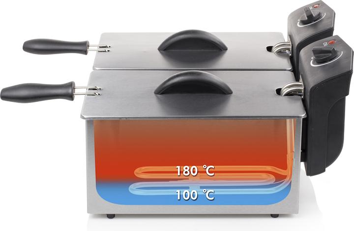 Image du produit Tristar Friteuse double (Prise UE)