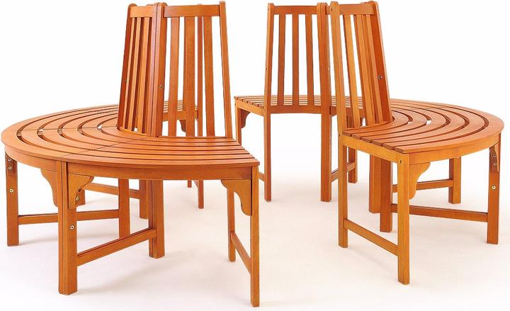 Actual product image Casaria Tree bench