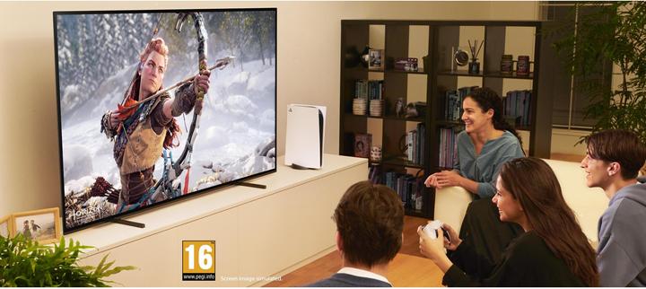 Actual product image Sony OLED XR-55A80J (55", X80J, OLED, 4K, 2021)