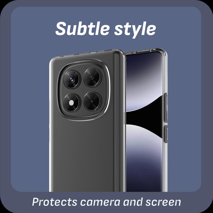 Actual product image Cazy Soft TPU Schutzhülle (Xiaomi Redmi Note 14 Pro)