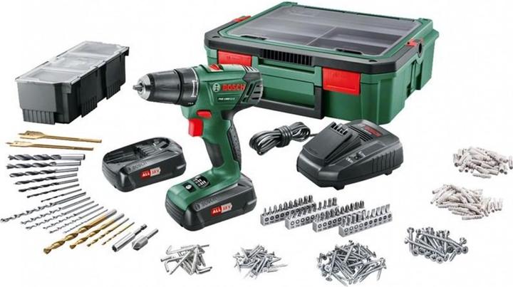 Bosch Home & Garden PSR 1800 LI-2 Systeem Box Set (Oplaadbare batterij)