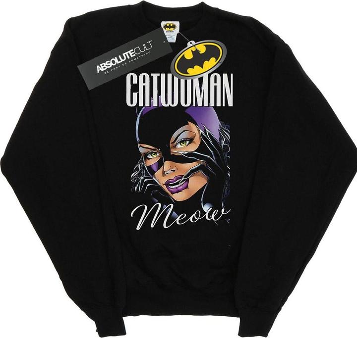 Batman Catwoman Feline Fatale Sweatshirt aus Baumwolle