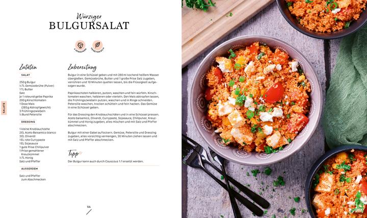 Produktbild Food with love: Eat & Love – Unsere Jeden-Tag-Küche mit Herz (Deutsch, Manuela Herzfeld, Joëlle Herzfeld, 2022)