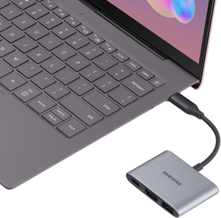 Actual product image Samsung Multiport Adapter (USB-C, 3 Ports)