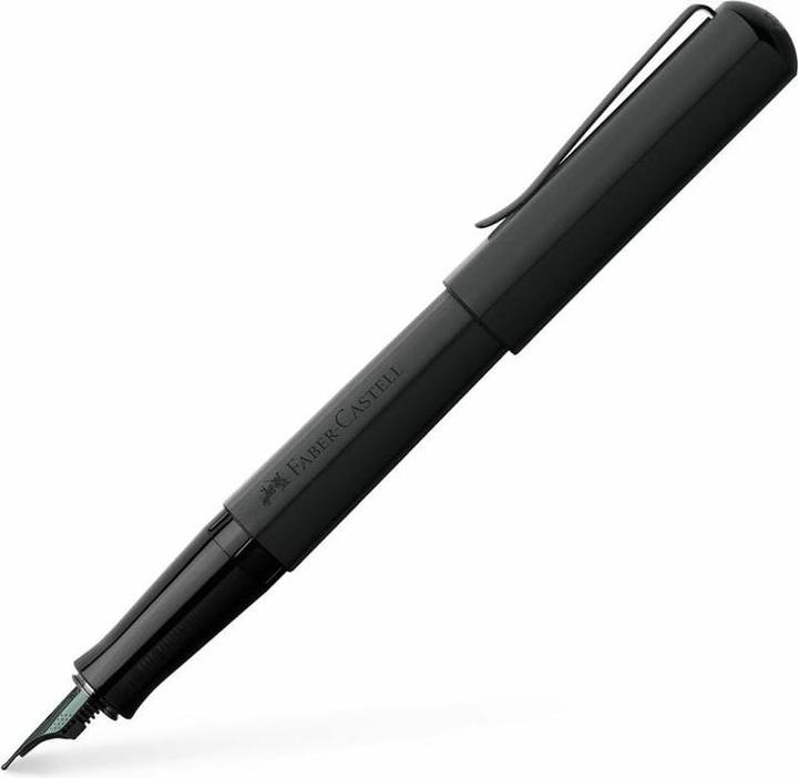 Image du produit Faber-Castell Stylo plume Cartouche B Hexo noir mat (Noir mat, 1 x)