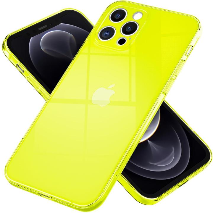 Actual product image Nalia Clear Neon Cell Phone Case (Apple iPhone 12 Pro)
