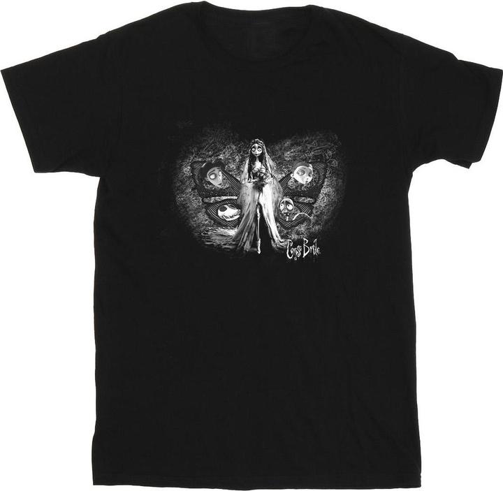 Actual product image Corpse Bride Mens Emily Butterfly T-Shirt (4XL)