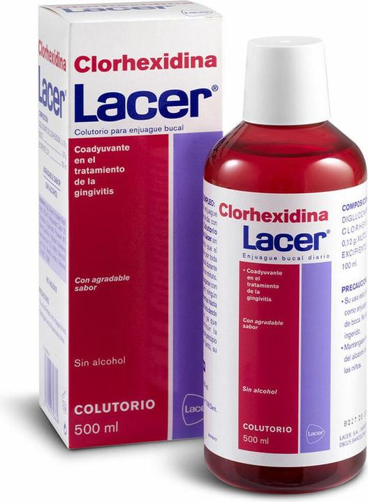 Lacer Chlorhexidin Mundspülung Mundspülung (500 ml, Mundspülung)