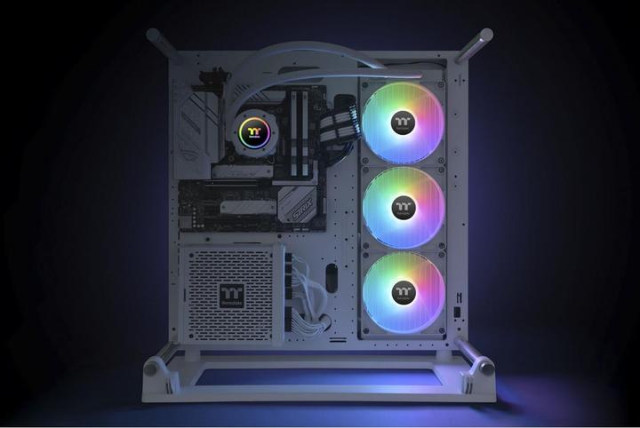 Actual product image Thermaltake TH420 V2 ARGB Sync CPU Liquid Cooler All-In-One wh