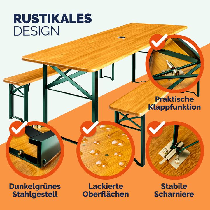 Actual product image Casaria Beer tent set