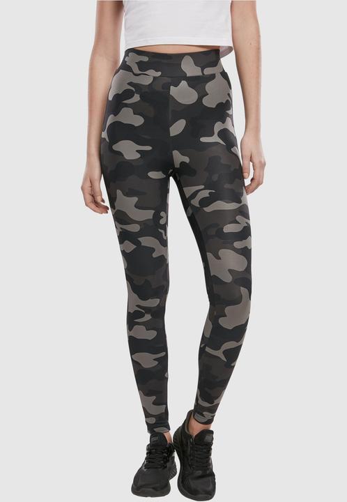 Immagine prodotto Urban Classics Leggings tecnici camo a vita alta da donna (5XL)