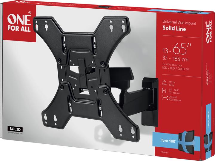 Actual product image One for All Solid WM4451 (Wall, 60", 50 kg)