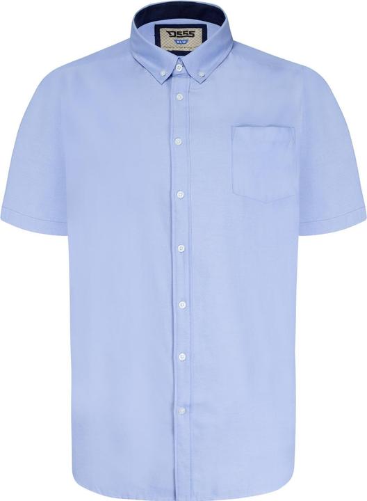 Actual product image DUKE Mens James Oxford Kingsize Short-Sleeved Shirt (7XL)