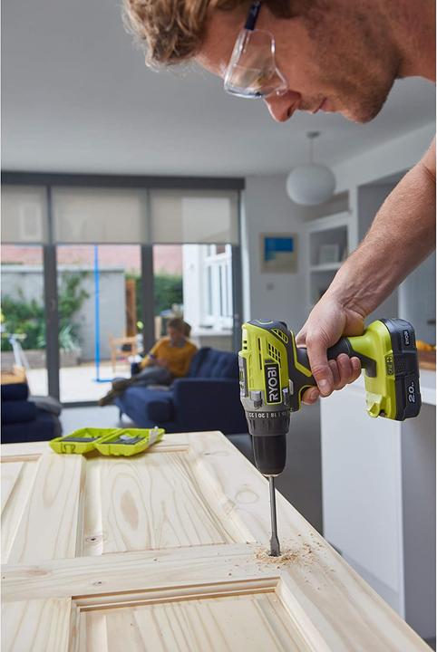 Actual product image Ryobi R18DD3-220S cordless drill driver (Rechargeable battery operated)