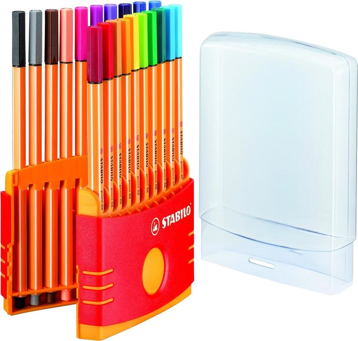 Immagine prodotto STABILO Punto 88 (Multicolore, 20 x)