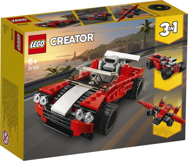 Image du produit LEGO Voiture de sport (31100, LEGO Creator 3-in-1)
