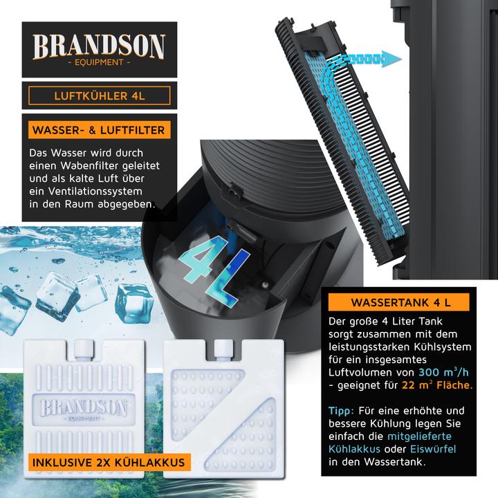 Produktbild Brandson Mobiler Luftkühler