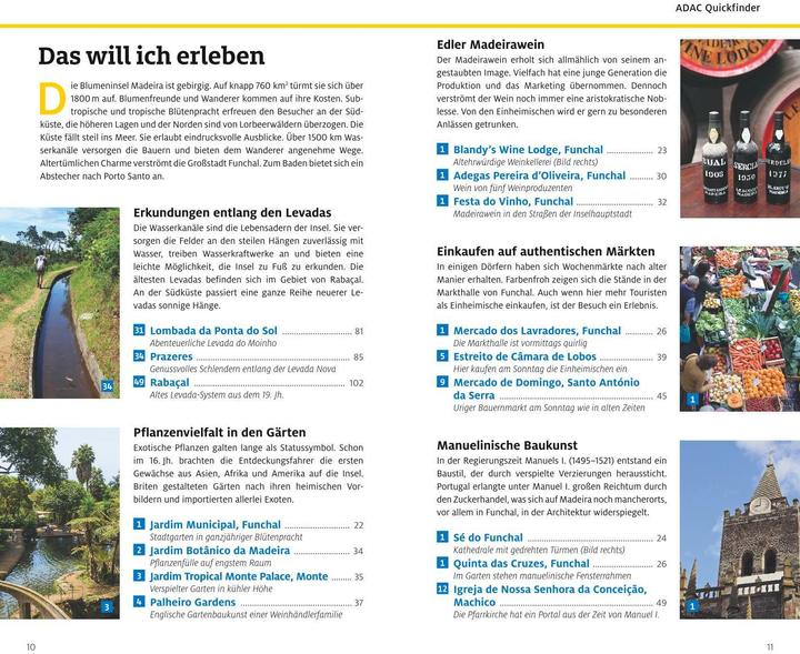 Actual product image Adac Reiseführer Madeira und Porto Santo (German, Oliver Breda, 2024)