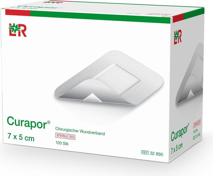 Produktbild Curapor Chirurgisch Wundverband 7x5cm steril (5 x)