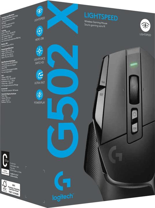 Immagine prodotto Logitech G G502 X Lightspeed (Senza fili)