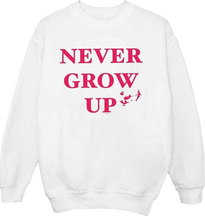 Disney Peter Pan Never Grow Up Sweatshirt (XL)