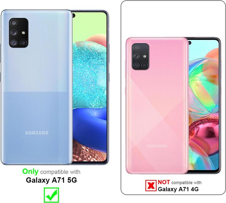 Actual product image Cadorabo Book Jeans Optics Cover (Samsung Galaxy A71 5G)