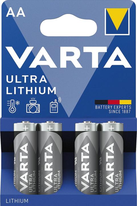 Immagine prodotto Varta ULTRA Litio (4 pz., AA, 3000 mAh)