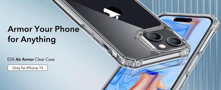 Actual product image ESR Air Armor Case (Apple iPhone 15)