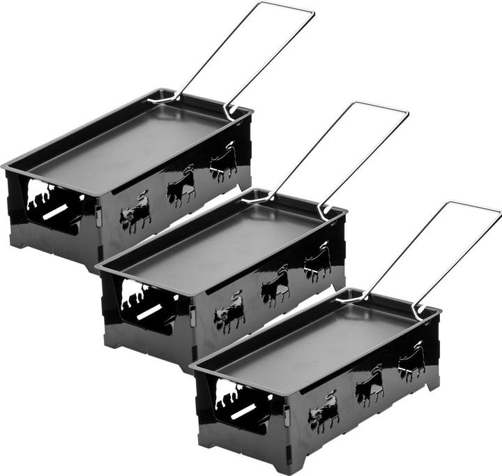 Produktbild Casativo 3er-Set Faltbares Raclette-Teelicht-Set für 1 Person
