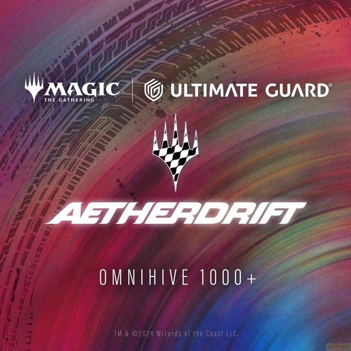 Actual product image Ultimate Guard Omnihive 1000+ Xenoskin Magic: The Gathering "Aetherdrift"