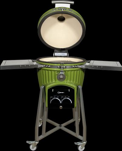 Actual product image BBQ Master Kamado L Pro Lime Green (490 mm)