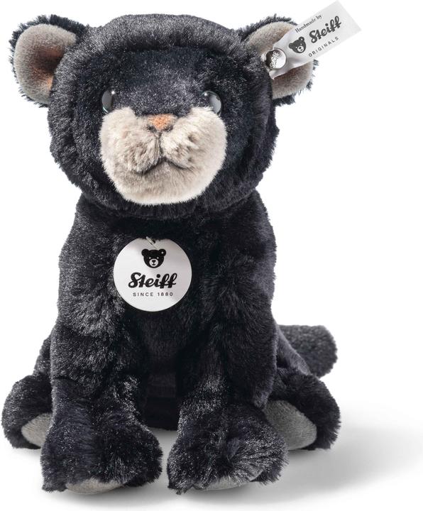 Immagine prodotto Steiff Taky Baby Panther 19 nero seduto (19 cm)