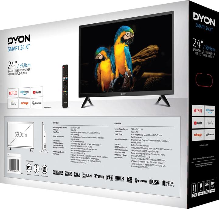 Productafbeelding Dyon Smart 24 XT (24", LCD, HD)