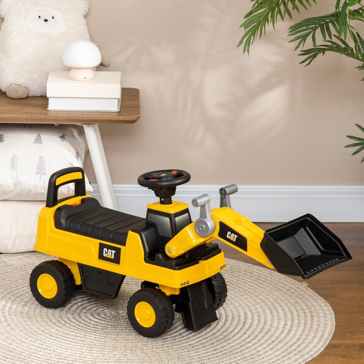 Actual product image Homcom Sit-on excavator with shovel