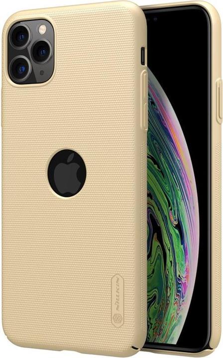 Actual product image Nillkin Case Super Frosted Shield Apple iPhone 11 Pro Max (With Logo cutout) (złoty) (Apple iPhone 11 Pro Max)