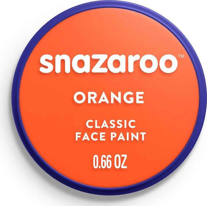 Produktbild Snazaroo Schminkfarbe Blister 18 ml, Orange