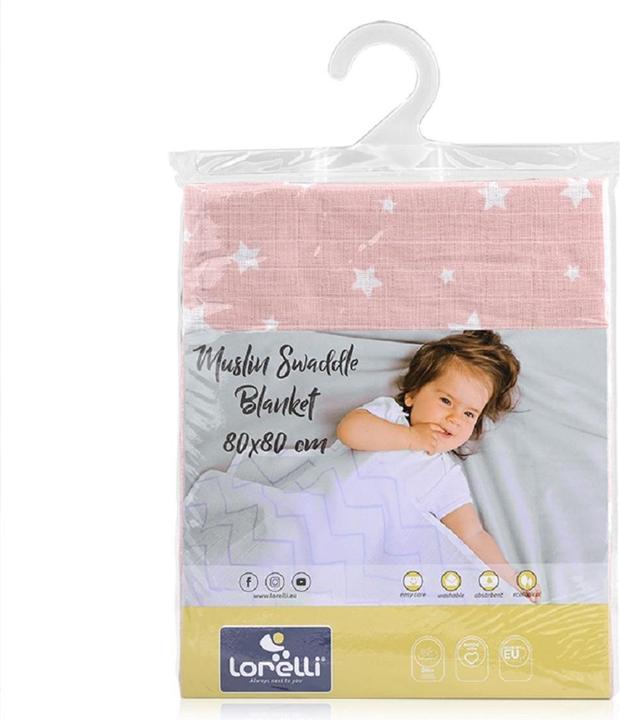 Produktbild Lorelli Wickeldecke Baumwolle 80 x 80 cm (80 x 80 cm)