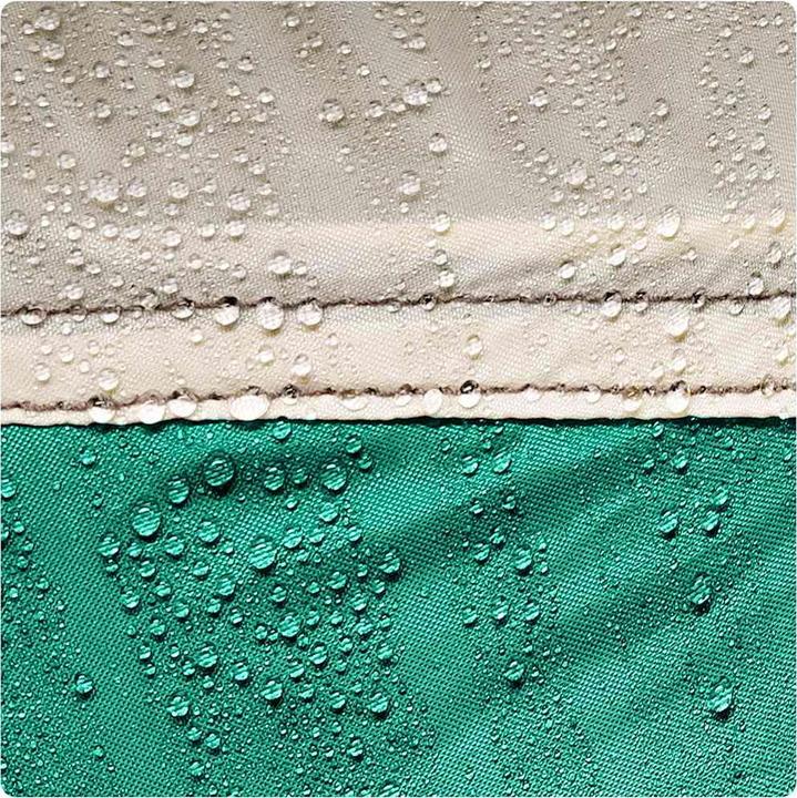 Produktbild VidaXL Strandzelt Seegrün Quick Release Wasserdicht (Strandzelt + Strandmuschel, 1.10 kg)